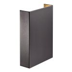 Nordlux Fold 15 Wandleuchte Schwarz Up & Down 6.4W 250lm - 830 Warmweiß 
