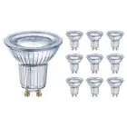 Mehrfachpackung 10x Ledvance Performance LED-Spot Reflektor GU10 PAR16 6.9W 620lm 120D - 840 Kaltweiß | Ersatz für 49W