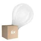 Mehrfachpackung 6x Osram Classic LED E14 Kugel Fadenlampe Matt 5.5W 806lm - 840 Kaltweiß | Dimmbar - Ersatz Für 60W