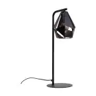 Eglo Tischlampe Carlton 4 Stahl Schwarz Bernstein | IP20 - Geeignet für 1x E27 
