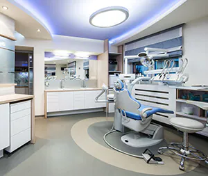 LED-Beleuchtung im Behandlungsraum